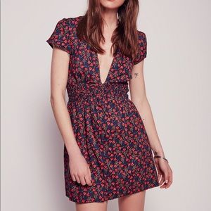 Liberty Red Floral Dress